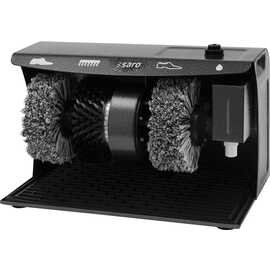 shoe shine machine ESP 006  • anthracite | rubber mat | on-off foot switch | 3 brushes product photo
