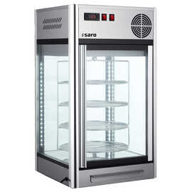 pastry showcase ISABELL 108 ltr 230 volts | 4 shelves | 4-sided glazed product photo