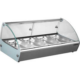 heated show case MARIE 4 incl. 4 x 1/3 GN containers | 773 mm W 420 mm H 336 mm product photo