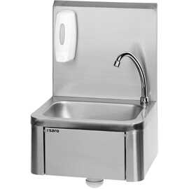 hand wash sink KEVIN stainless steel | outlet type center | knee operated product photo