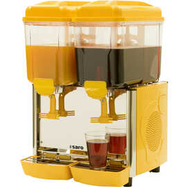 cold beverage dispenser Corolla 2G yellow | 2 containers 2 x 12 ltr product photo