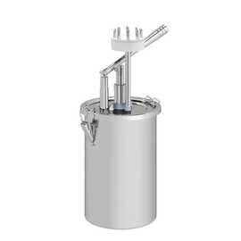 pastry filler PD-019 stainless steel chromium 4.5 ltr product photo S