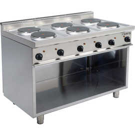 electric stove E7/CUET6BA 400 volts | open base unit product photo