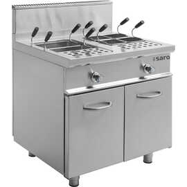 gas pasta cooker E7/KPG2V80 floor model | 2 x 28 ltr | double bottom product photo
