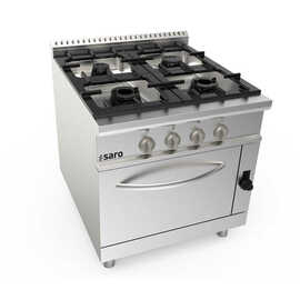 Gas stove + gas oven 4 burners model LQ / CUG4NG product photo