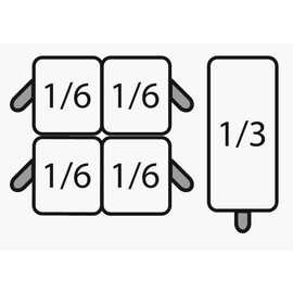 Nudelkorbset 4 x 1/6 + 1 x 1/3 product photo