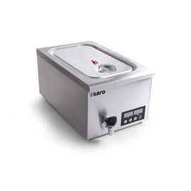 sous vide cooker SALERNO gastronorm countertop unit | 22 ltr | 230 volts 700 watts product photo  S