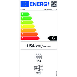 wine refrigerator WK 162D glass door product photo Missing translation S