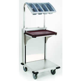 tray dispenser trolley with cutlery container TAB2 für tray size 540 x 380 mm product photo