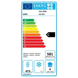 Refrigerator model HK 601 product photo Missing translation S