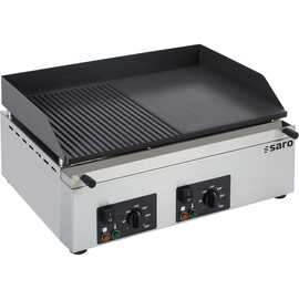 griddle plate GPK 610 | tabletop unit with 2 heating zones smooth|grooved product photo