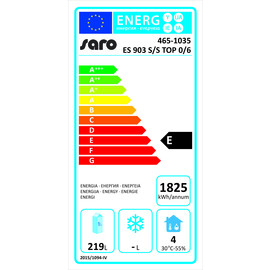 refrigerated table ES 903 S/S TOP 0/6 | 6 drawers | static cooling product photo Missing translation S