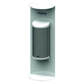 hand disinfectant dispenser ANTONIA with sensor wall model lockable white 800 ml 180 mm x 110 mm H 520 mm product photo