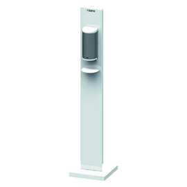 disinfectant dispenser JOSY with sensor floor model lockable white 800 ml 305 mm x 305 mm H 1300 mm product photo