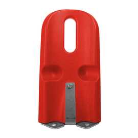 Plastic corner protector 380mm high RED product photo