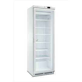 Freezer with glass door - white, model ACE 430 CS PV product photo