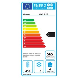 Refrigerator model MM5 A PO product photo Missing translation S