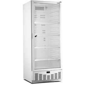 Refrigerator with glass door - white, model MM5 PV product photo
