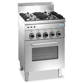 Gas cooker with gas oven, 4 burners, 600 Line model G4SF6 product photo