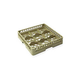 glass basket beige | 500 mm x 500 mm | 9 compartments product photo