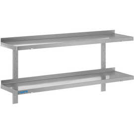 wall rack 2 shelves  L 800 mm  B 400 mm  H 750 mm product photo