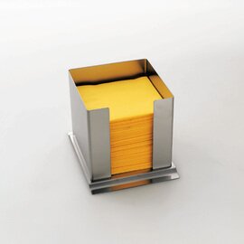 napkin box 33A 18/10 square 250 x 250 mm | 130 mm x 130 mm H 130 mm product photo