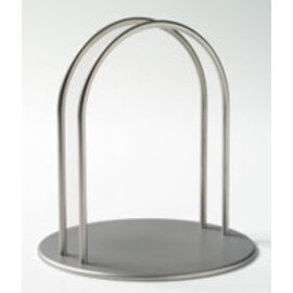 menu card holder 411 • stainless steel round Ø 120 mm H 130 mm product photo