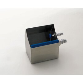 floor standing sink model 11a with water pass | 125 mm  x 100 mm  H 140 mm product photo