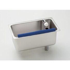 built-in sink model 14 with water pass | 220 mm  x 120 mm  H 90 mm product photo