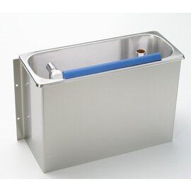 add-on sink model 55 with water pass | 295 mm  x 110 mm  H 180 mm product photo