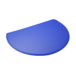 cauldron scraper | dough scraper PP blue | 198 mm x 149 mm product photo