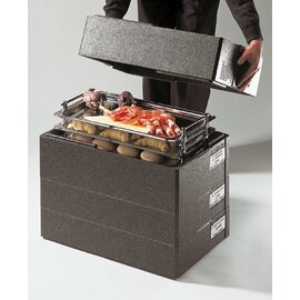 box black 14 ltr  | 595 mm  x 390 mm  H 125 mm product photo  S