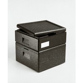 box PIZZA 12.5 l black  | 410 mm  x 410 mm  H 160 mm product photo  S