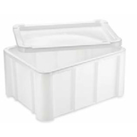 stackable container • white | 50 ltr | 830 mm x 530 mm H 200 mm product photo