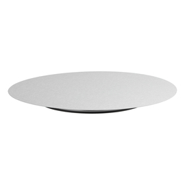 cake plate stainless steel wide foot matt Ø 300 mm H 30 mm product photo