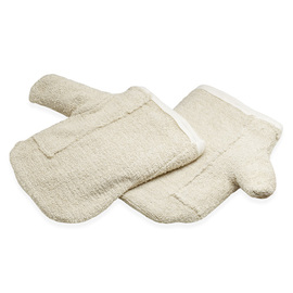 Baking Gloves cotton natural white 1 pair 260 mm x 145 mm product photo