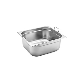 GN container GN 2/3 x 150 mm stainless steel | drop handles product photo
