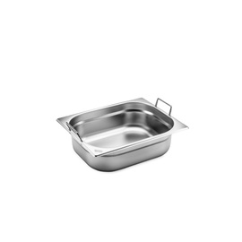 GN container GN 1/2 x 100 mm stainless steel | drop handles product photo