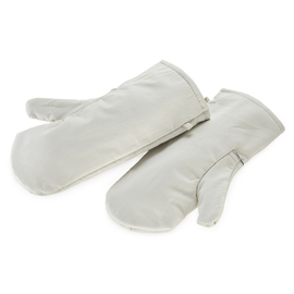 Baking Gloves natural white • lined 1 pair 360 mm x 150 mm product photo