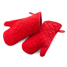 Baking Gloves red 1 pair 320 mm x 150 mm product photo