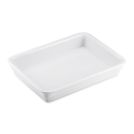 meal tray porcelain rectangular white | 235 mm x 175 mm H 40 mm product photo