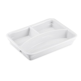meal tray porcelain rectangular white | 3 compartments | 235 mm x 175 mm H 40 mm product photo