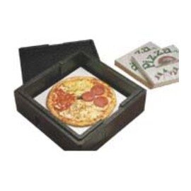 40002.49738 Pizza-Thermobox, inkl. Deckel, schwarz, 37,4 ltr., Innenmaß: 35 x 35 x  H 30,5 cm, Außenmaß: 41 x 41 x  H 36,5 cm product photo