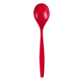 children's spoon SAN red  L 160 mm | reusable product photo