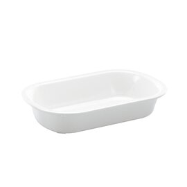 deli tray plastic white 1.85 ltr 300 mm  x 200 mm  H 60 mm product photo