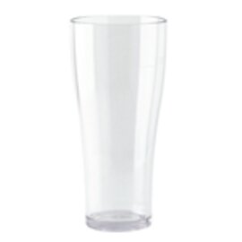 wheat beer tumbler 30 cl reusable SAN clear transparent with mark; 0.3 ltr product photo