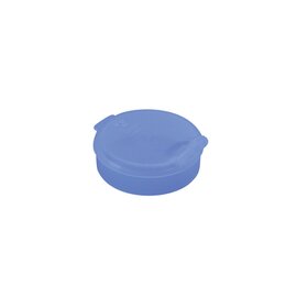 beak cup top plastic blue  Ø 65 mm passage Ø 8 x 4 mm product photo