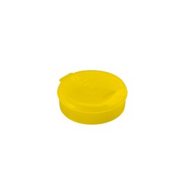 beak cup top plastic yellow  Ø 65 mm passage Ø 12 mm product photo