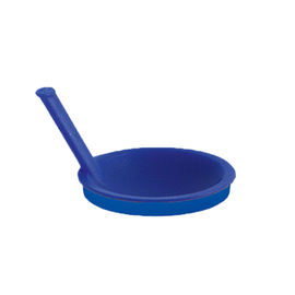 Lid for "medical drinking aid", PP, blue product photo