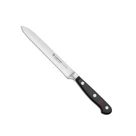 cold cuts slicing knife CLASSIC | blade length 14 cm Blade width 2 cm | handle details riveted product photo